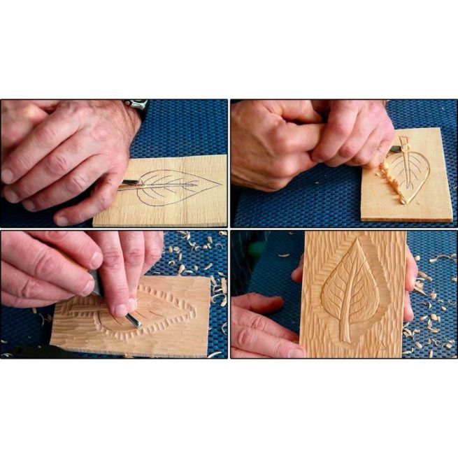 Flexcut Beginner 2-Blade Craft Carver Set Package - Image 2