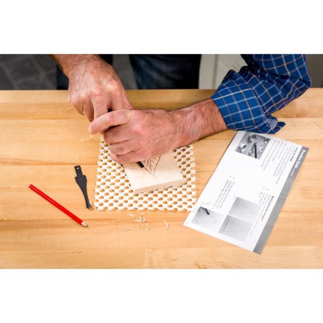 Flexcut Beginner 2-Blade Craft Carver Set Package - Image 3