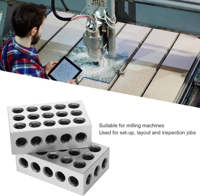 Premium 1-2-3 Blocks Set with Mounting Screws- SORRY OUT OF STOCK - Image 6
