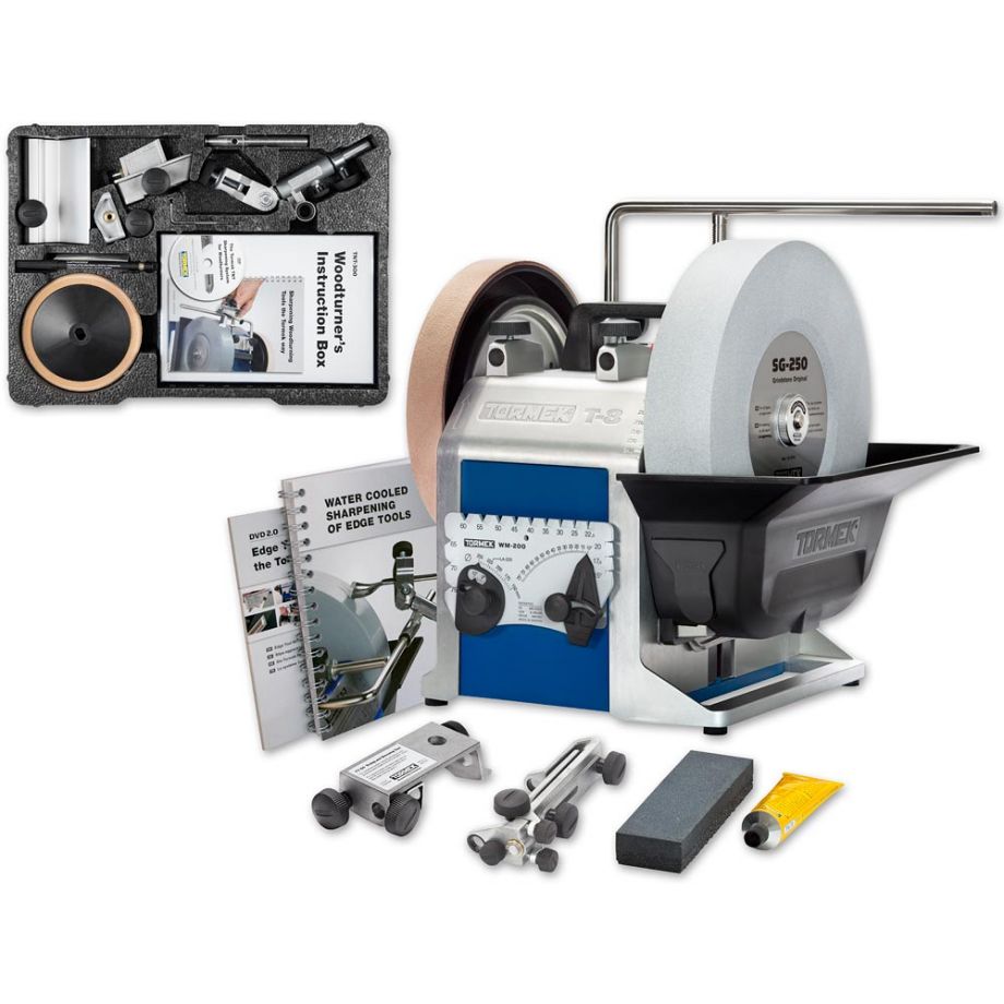 Tormek T-8 Original Sharpening System With Woodturner’s Kit