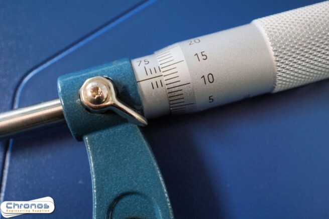 Dasqua 75 - 100mm x 0.01mm Outside Micrometer- 4111- 8120 - Image 3