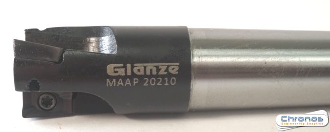 Glanze MT3 20mm Indexable Endmill with 3 APKT Inserts - Image 4