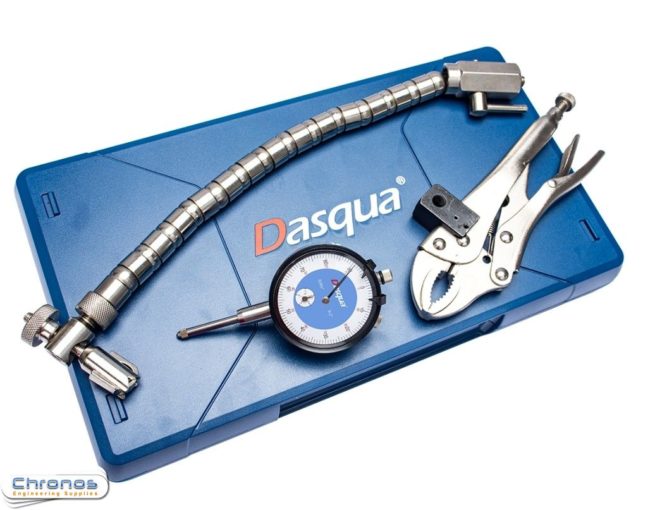 Dasqua Disc And Rotor Flex Chrome Automotive Kit Set Imperial Dial indicator 7611-0025 - Image 6