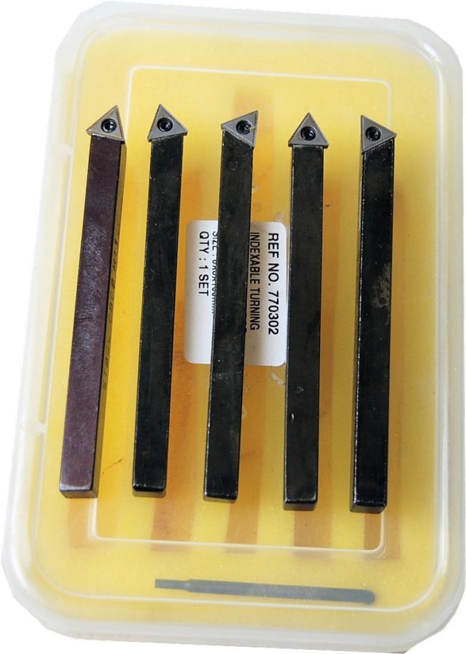 Glanze 12 mm Shank Set of TCMT Lathe Tools