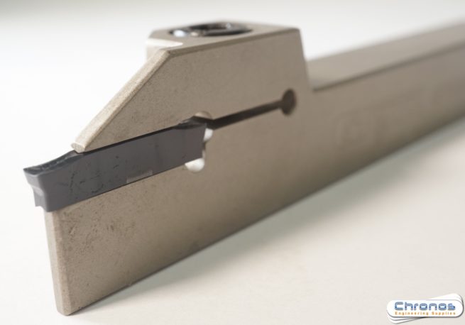 Glanze Indexable Grooving / Parting Tool 16mm Square Shank 3mm Insert - Image 2