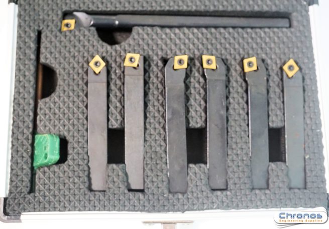Set of 7 SCT Indexable Lathe Tools 10mm Shank- SORRY OUT OF STOCK - Image 3