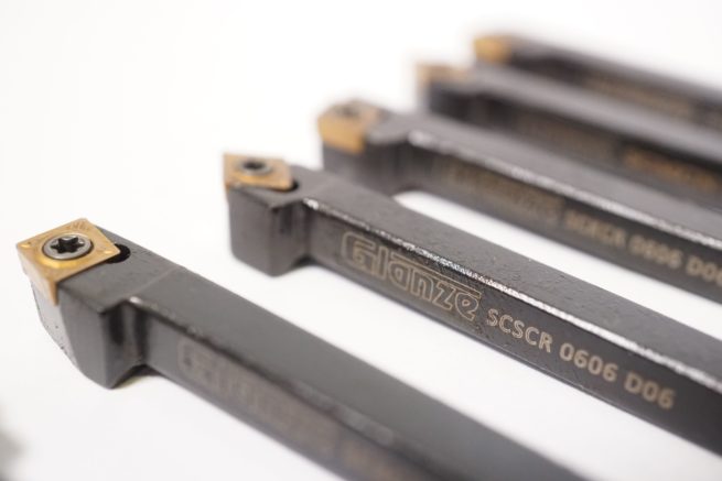 Set of 6mm Glanze Mini Indexable Turning Tools - Image 4