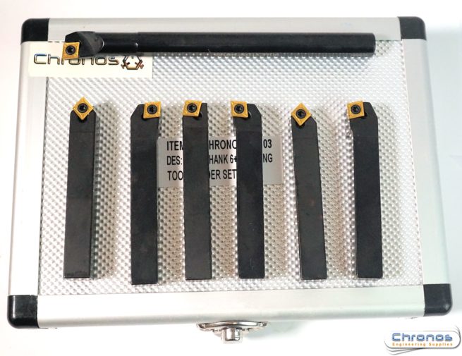 Set of 7 SCT Indexable Lathe Tools 10mm Shank- SORRY OUT OF STOCK - Image 4