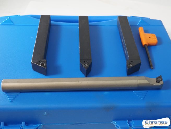 Set of 12mm Glanze DCMT Indexable Turning Tools - Image 4