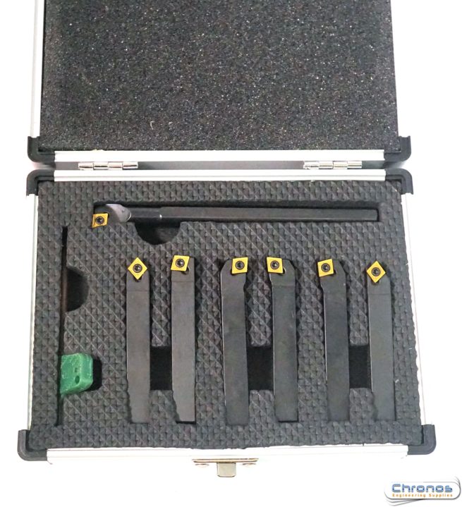 Set of 7 SCT Indexable Lathe Tools 10mm Shank- SORRY OUT OF STOCK - Image 8