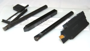 Glanze 4 PC Lathe Starter Set With 10mm Shank