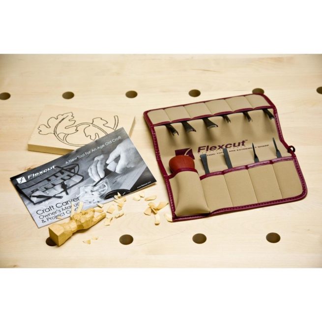 Flexcut Palm Tool Travel Set - 11 Piece - Image 3