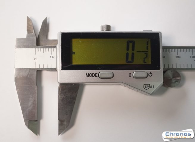 Dasqua Bluetooth Digital Caliper 6 inch / 150mm 2410-8105 - Image 2