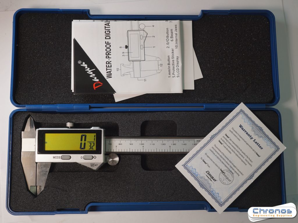 Dasqua Bluetooth Digital Caliper 6 inch / 150mm 2410-8105Hi - SORRY OUT OF STOCK - Image 5