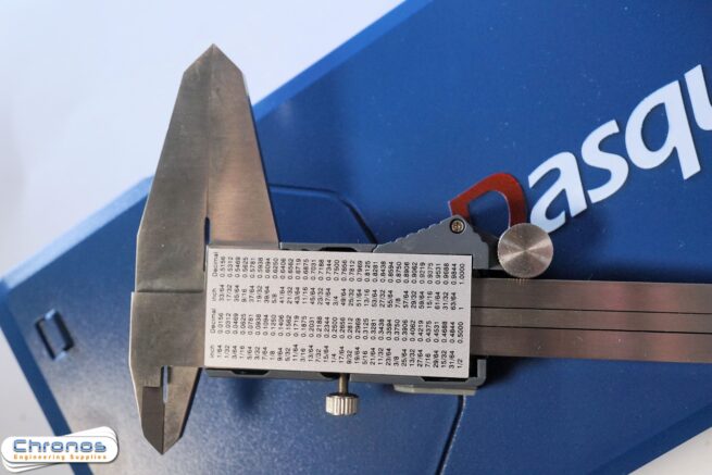 Dasqua 0-200mm / 0-8 inch Absolute Digital Caliper 2210-8115 - Image 2