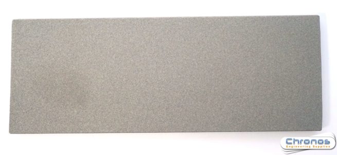 Eze-Lap 3 inch x 8 inch x 1/4 inch Medium Grit Diamond Bench Stone (400) withLeather Pouch - Image 4