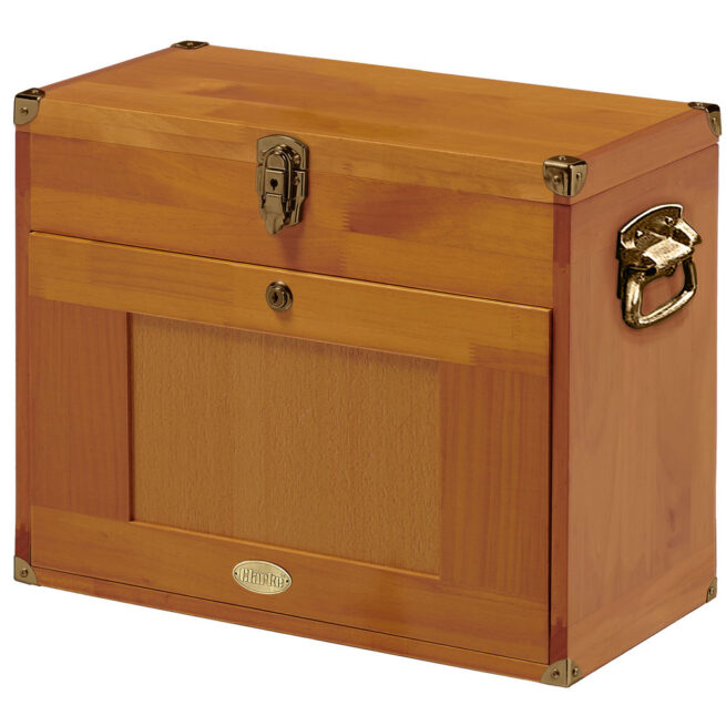 Traditional 8 Drawer Wooden Machinists Tool Chest - Image 2