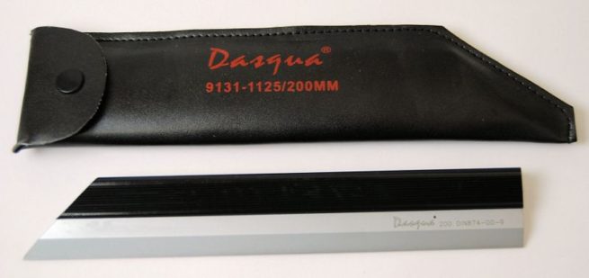 Dasqua Stainless Straight Edge 200 mm