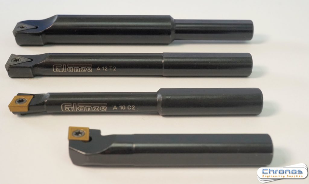 Set of 4 Axial and Radial Boring Bars 1/2 Shank - Image 2