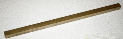3/8 Brass Square