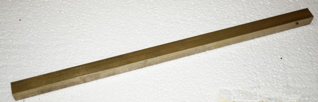 3/4 Brass Square