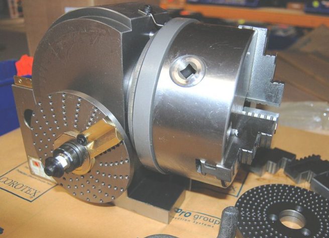 Vertex BS1 Dividing Head (NO CHUCK)  SORRY OUT OF STOCK