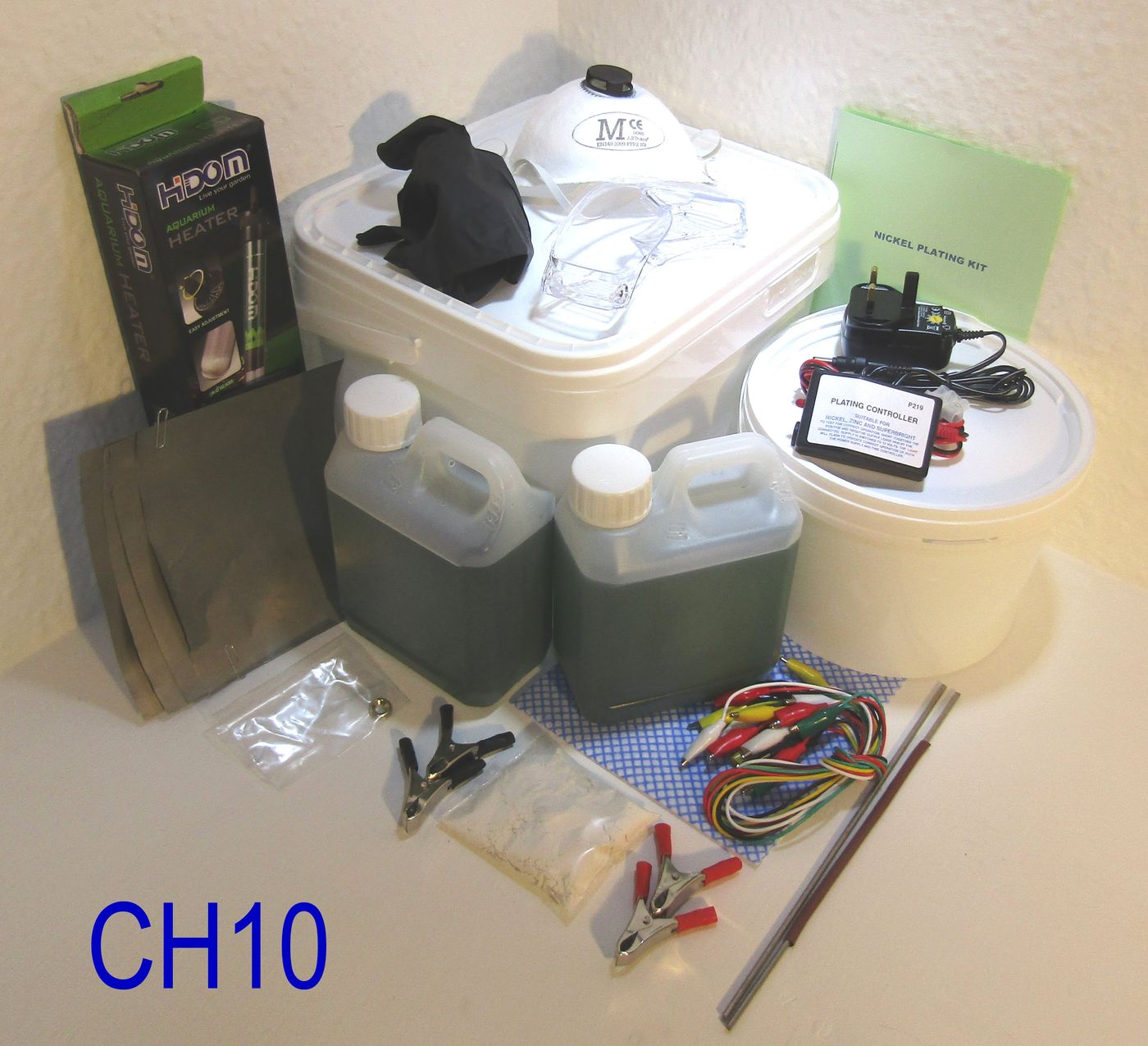 Bright Nickel Plating Kit 2 Litre - Chronos Engineering Supplies