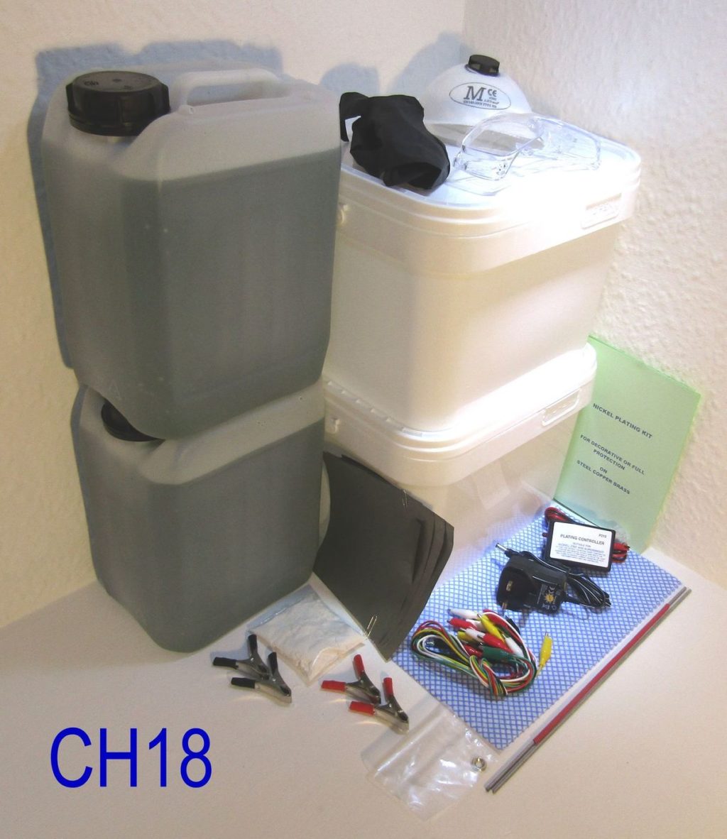 Matt Nickel Plating Kit 10 Litre