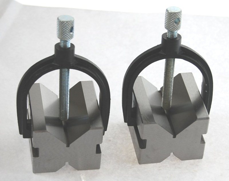 Pair of Precision V Blocks 1 1/2 " Capacity   SORRY OUT OF STOCK