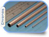 Albion Alloys Standard Round Copper Tube Metric and Imperial