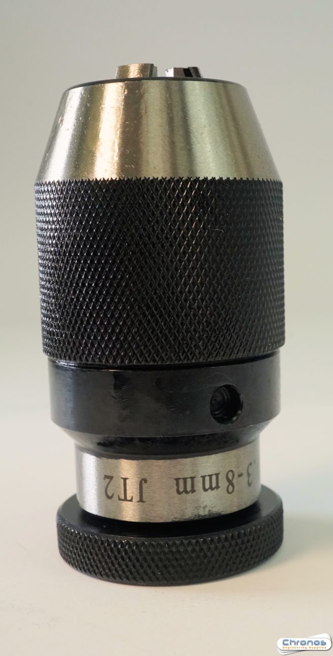 High Quality Precision Keyless Drill Chuck 0.3 - 8mm on an R8  Arbor - Image 3
