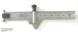 PEC Brand Drill Point Gauge 6 inch/15mm