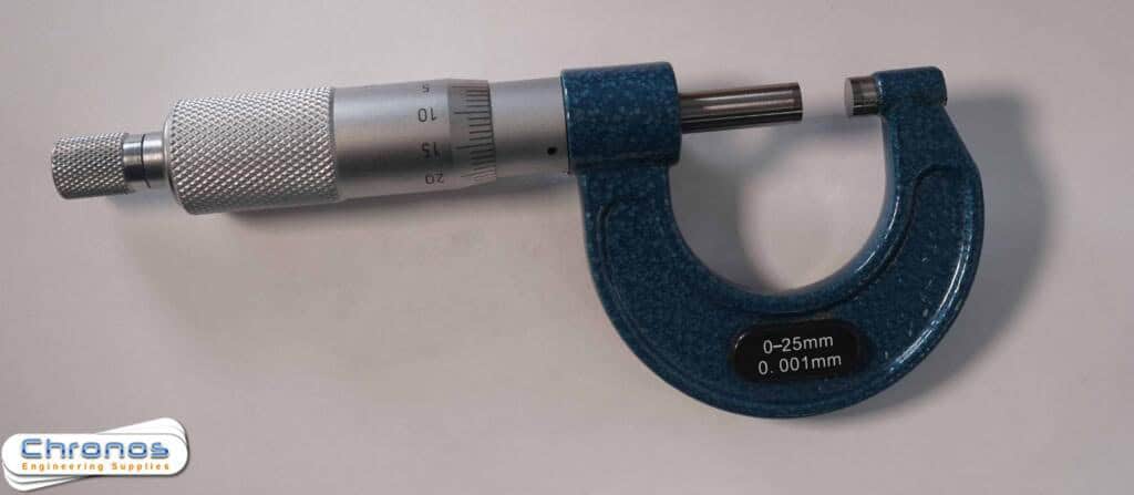 Dasqua 0-25mm x 0.001mm Outside Micrometer- SORRY OUT OF STOCK - Image 4