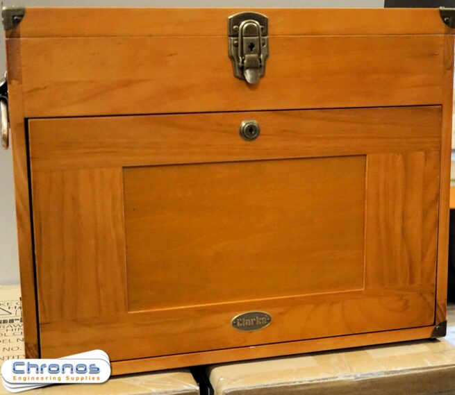 Traditional 8 Drawer Wooden Machinists Tool Chest - Image 5