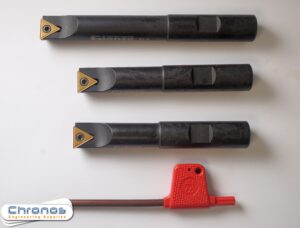 Set of 3 1/2 “Dia Indexable Boring Bars