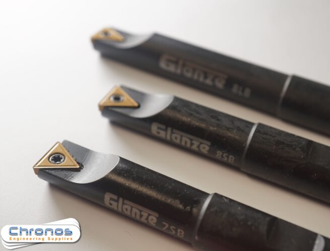 Set of 3 1/2 "Dia Indexable Boring Bars - Image 4
