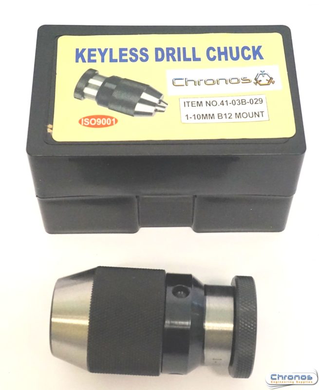 High Quality Precision Keyless Drill Chuck 1-10mm - B12 Mount - Image 7
