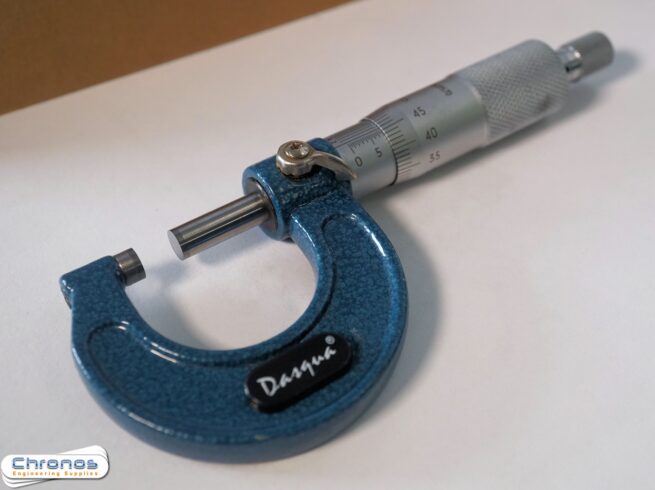 Dasqua 0-25mm x 0.001mm Outside Micrometer