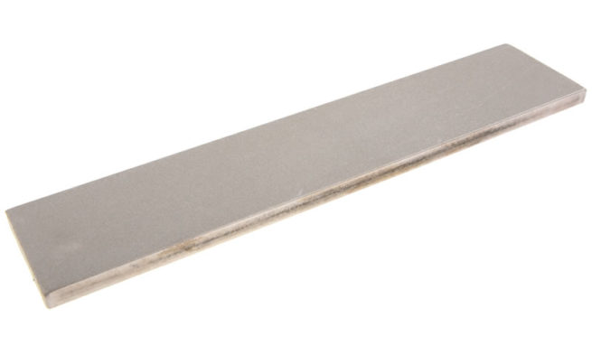 Eze-Lap  2-1/2" x 11-3/8" x 3/8" Fine Grit Diamond Bench Stone (600)