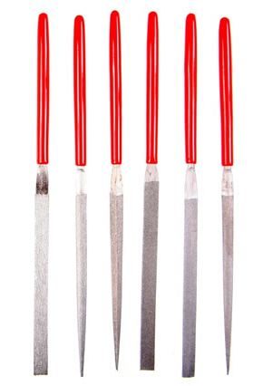 Eze-lap Model 607 Fine Grit Diamond Needle File Set (600 Grit)