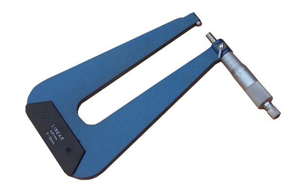 0-1 INCH DEEP THROAT MICROMETER