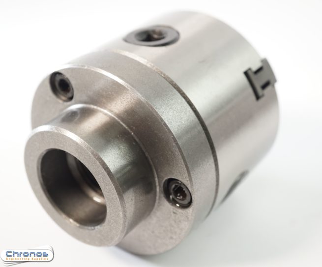 SCT brand 80mm 3 Jaw Chuck Threaded 1 1/8 x 12 tpi compatible with Myford ML7 etc - Image 7