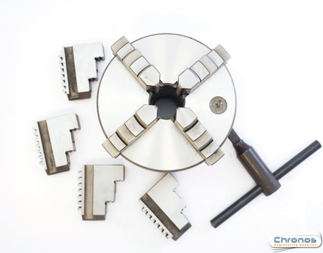 SCT brand 125mm 4 Jaw Self centring Chuck threaded 1 1/8 x 12 tpi compatible with Myford ML7 etc- SORRY OUT OF STOCK