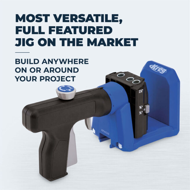 Kreg® Pocket-Hole Jig 520PRO with Pocket-Hole Screw Starter Kit
