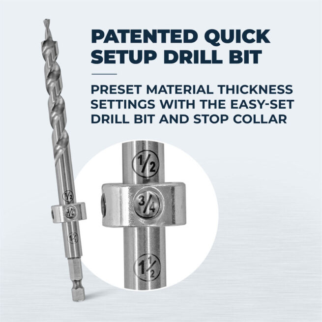 Kreg® Pocket-Hole Jig 520PRO with Pocket-Hole Screw Starter Kit