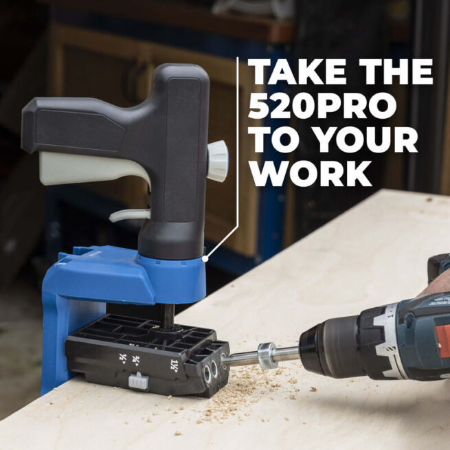 Kreg® Pocket-Hole Jig 520PRO with Pocket-Hole Screw Starter Kit