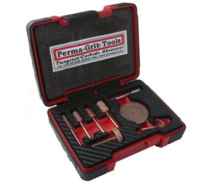 Permagrit Boxed Kit of 7 Rotary Burrs COARSE