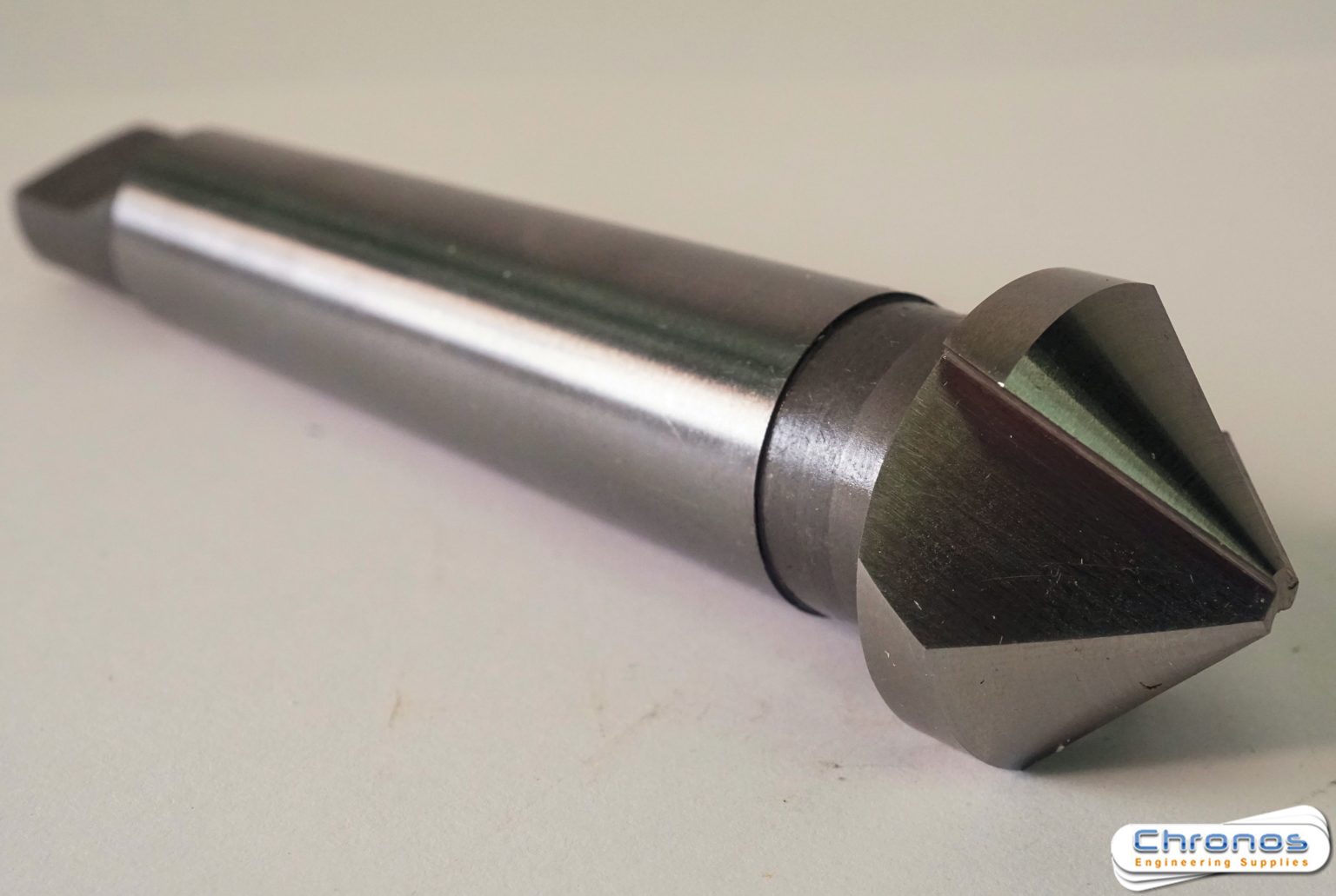 HSS Countersink with a 2 MT Taper Shank 25mm Dia Chronos Engineering