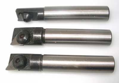 SET OF 3 INDEXABLE ENDMILLS