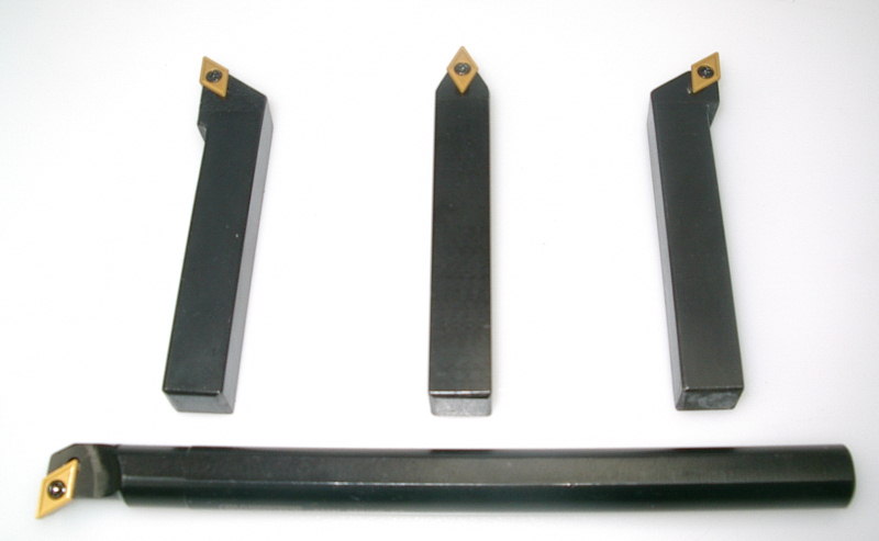 Set of 16 MM Glanze DCMT Mini Indexable Turning Tools